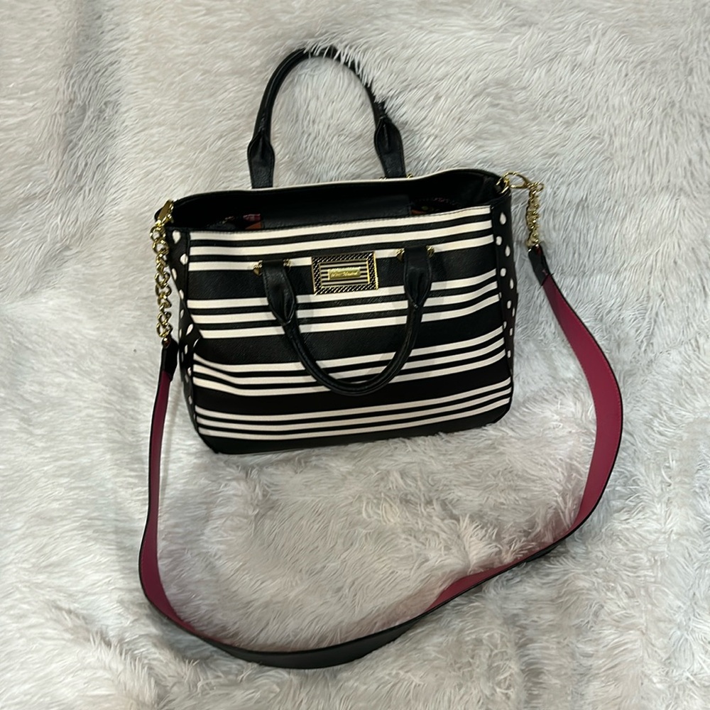 Betsey Johnson Unique Multi- Pattern Crossbody Bag - image 1